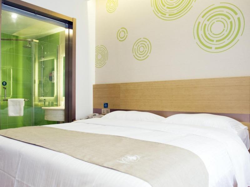 Greentree Inn Nantong Qidong Lvsi Harbour Express Hotel المظهر الخارجي الصورة