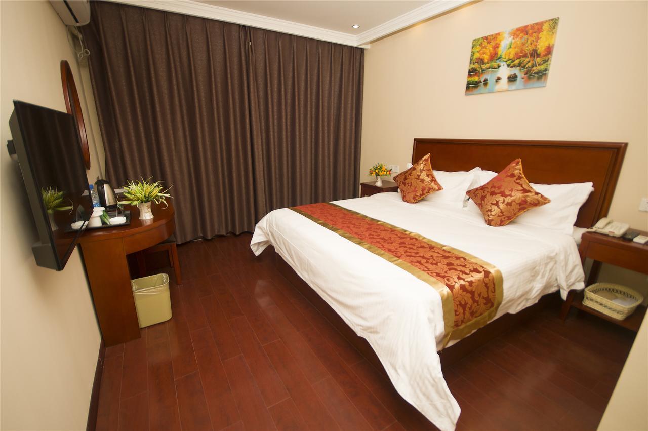 Greentree Inn Nantong Qidong Lvsi Harbour Express Hotel المظهر الخارجي الصورة