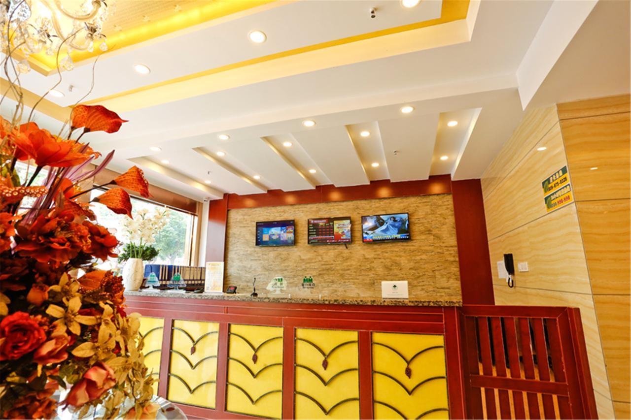 Greentree Inn Nantong Qidong Lvsi Harbour Express Hotel المظهر الخارجي الصورة