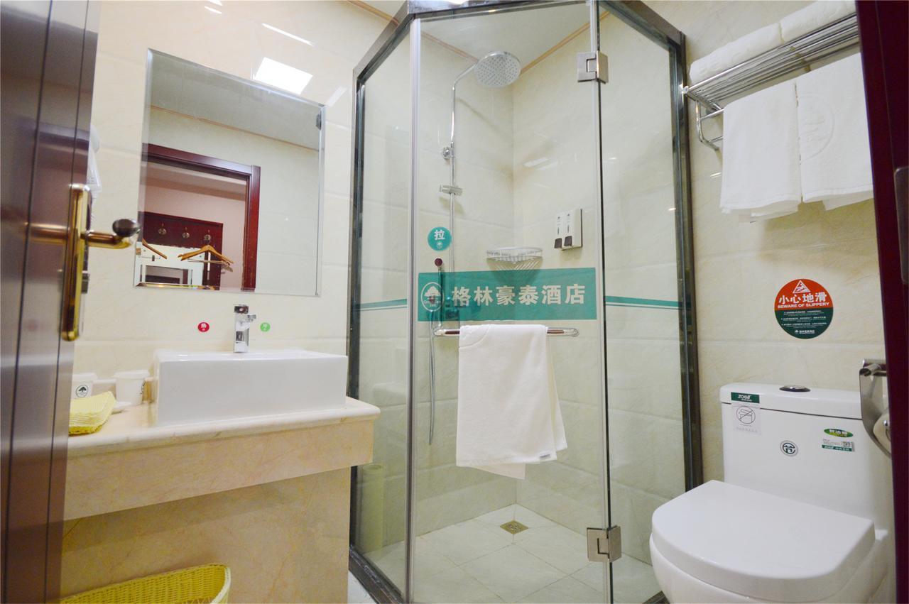 Greentree Inn Nantong Qidong Lvsi Harbour Express Hotel المظهر الخارجي الصورة