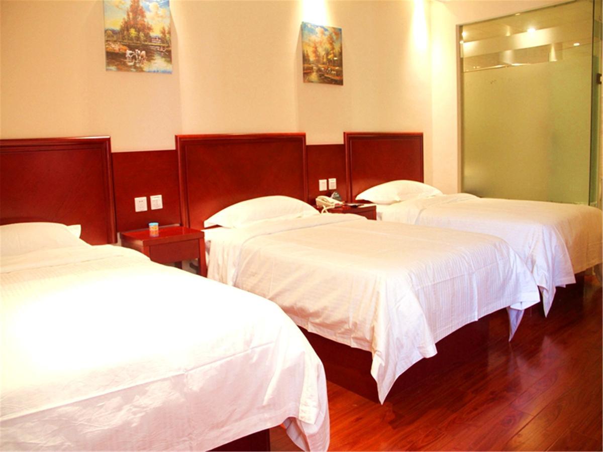 Greentree Inn Nantong Qidong Lvsi Harbour Express Hotel المظهر الخارجي الصورة